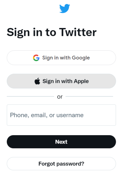 Sign In Twitter Account for Windows