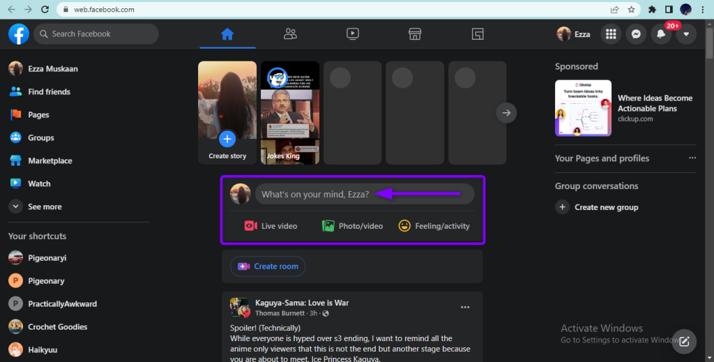 Create post
