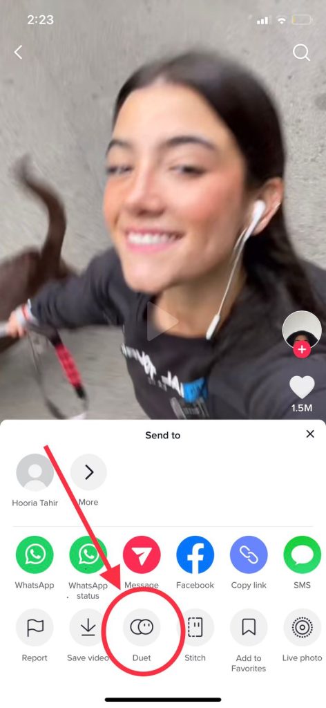 Duet on TikTok
