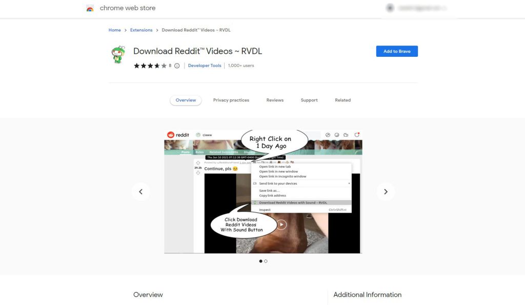 Download Reddit Video Downloader RVDL