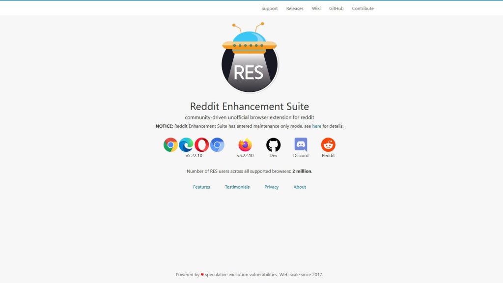 Reddit Enhancement Suite