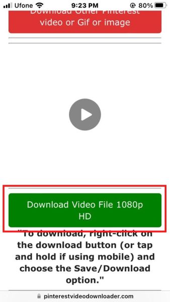 Download video