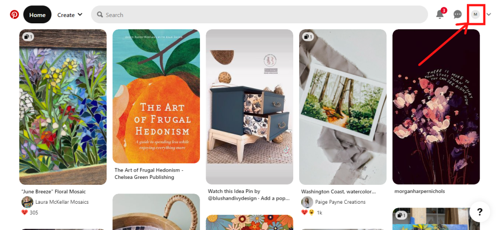 Initials on Pinterest