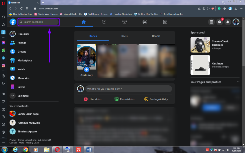 Search bar