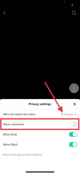 comments off